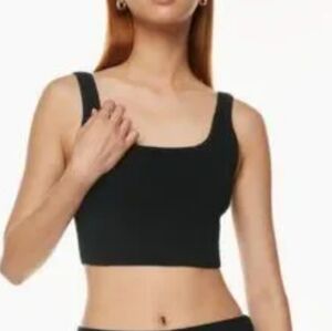 Babaton Black Sculp Tank Top